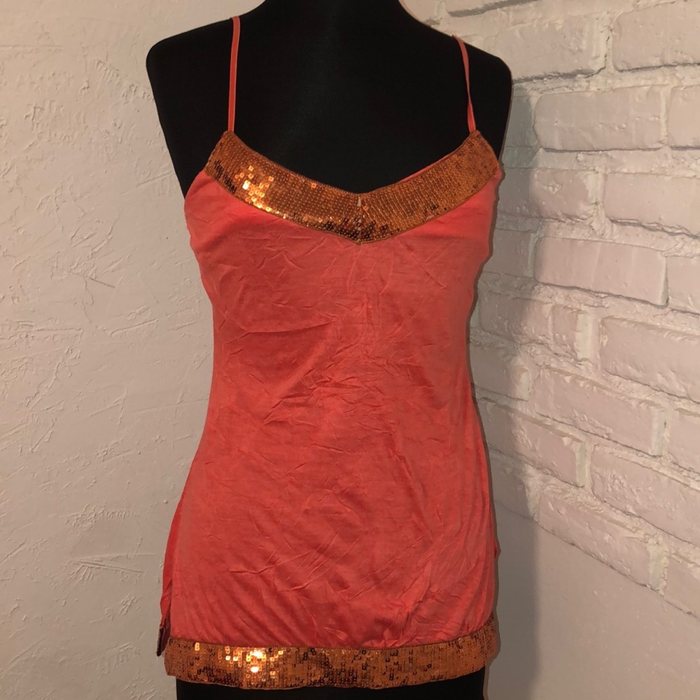 Arden B tank top with sequin size small